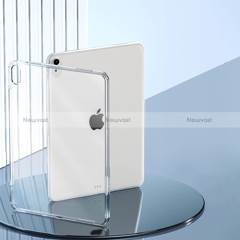 Ultra-thin Transparent TPU Soft Case T05 for Apple iPad Air 5 10.9 (2022) Clear