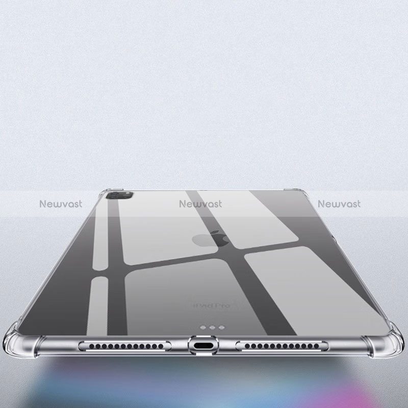Ultra-thin Transparent TPU Soft Case T05 for Apple iPad Pro 12.9 (2021) Clear