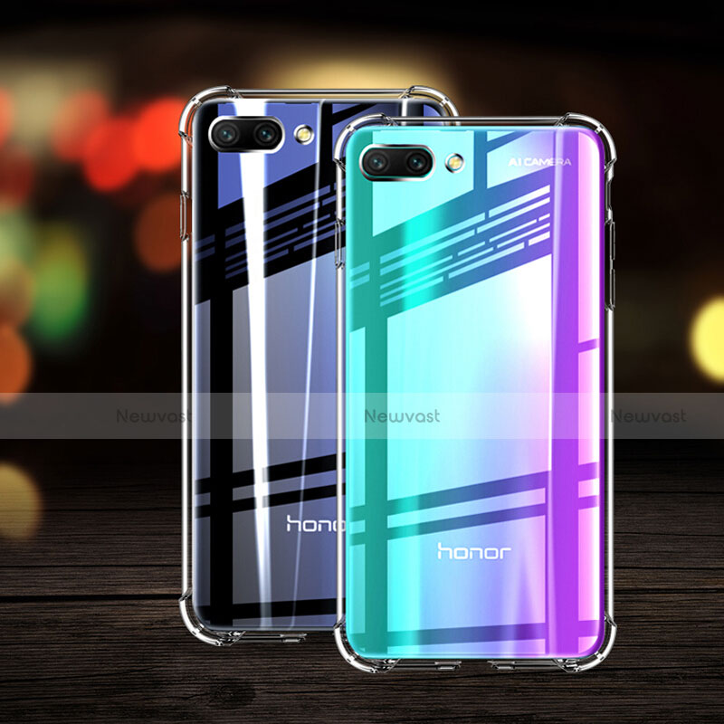 Ultra-thin Transparent TPU Soft Case T05 for Huawei Honor 10 Clear