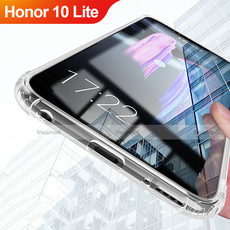 Ultra-thin Transparent TPU Soft Case T05 for Huawei Honor 10 Lite Clear