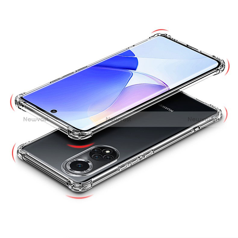 Ultra-thin Transparent TPU Soft Case T05 for Huawei Honor 50 5G Clear