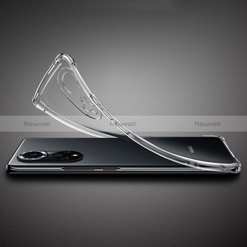 Ultra-thin Transparent TPU Soft Case T05 for Huawei Honor 50 5G Clear