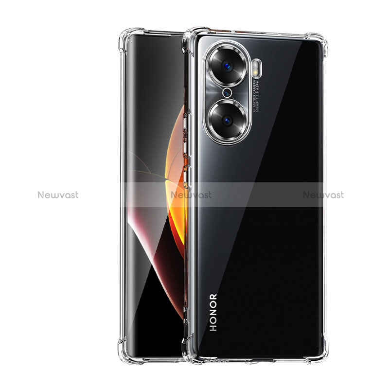 Ultra-thin Transparent TPU Soft Case T05 for Huawei Honor 60 Pro 5G Clear