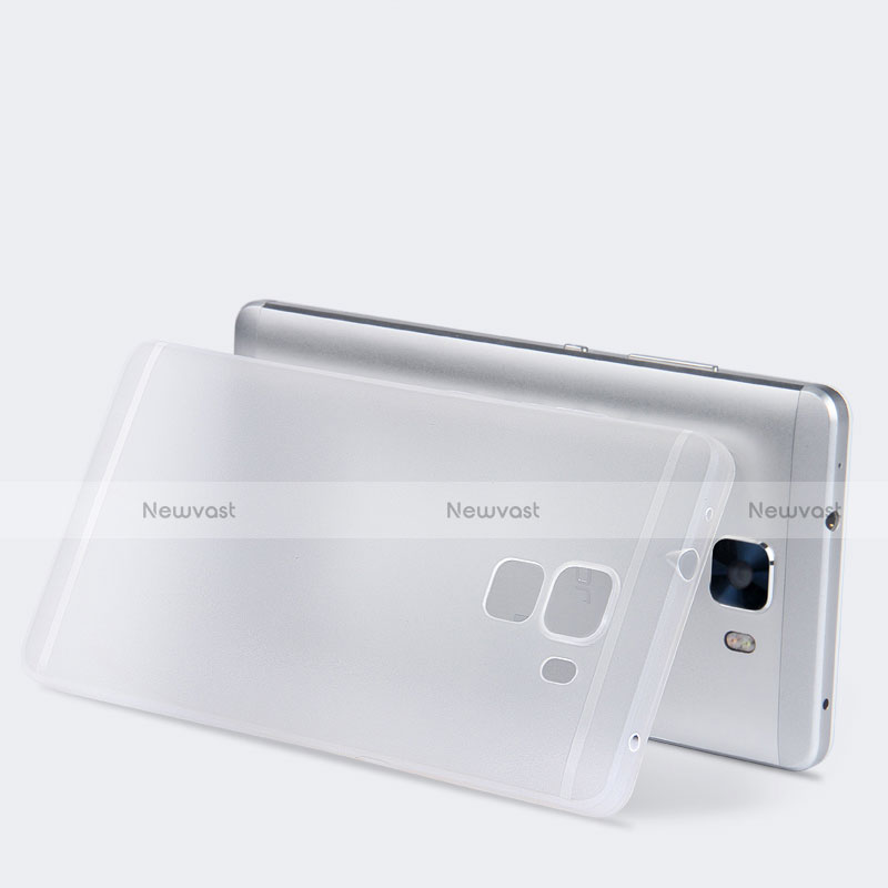 Ultra-thin Transparent TPU Soft Case T05 for Huawei Honor 7 Dual SIM Clear