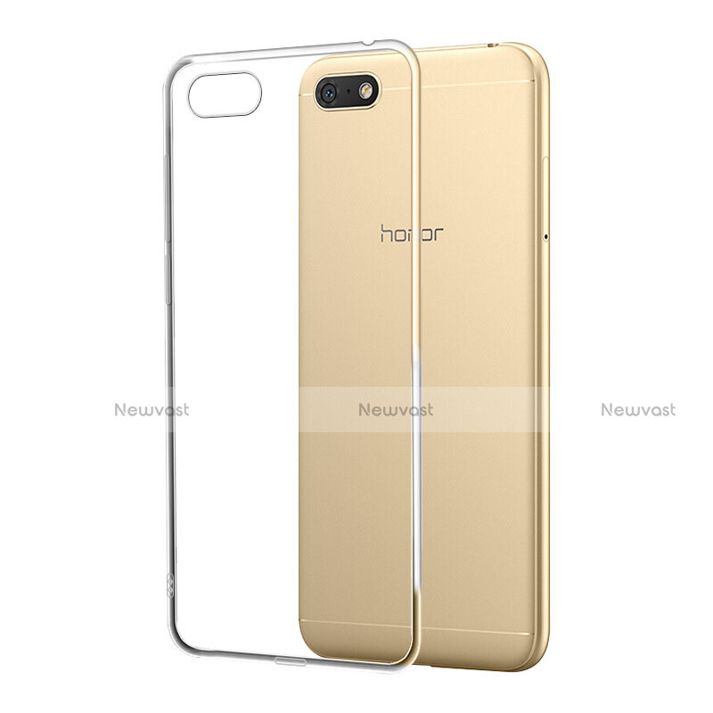 Ultra-thin Transparent TPU Soft Case T05 for Huawei Honor 7S Clear