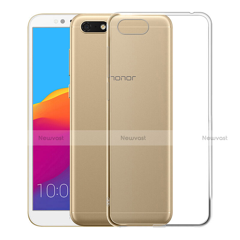 Ultra-thin Transparent TPU Soft Case T05 for Huawei Honor 7S Clear