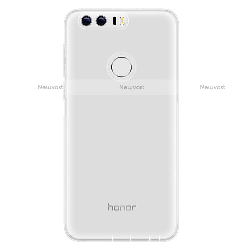 Ultra-thin Transparent TPU Soft Case T05 for Huawei Honor 8 Clear