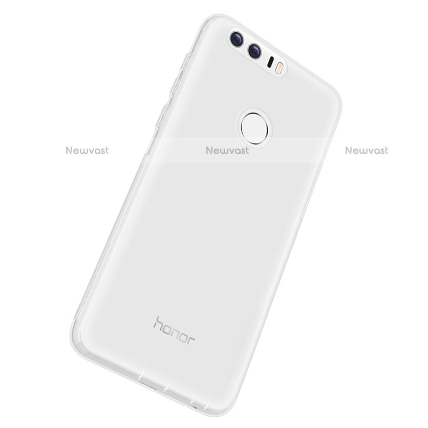 Ultra-thin Transparent TPU Soft Case T05 for Huawei Honor 8 Clear