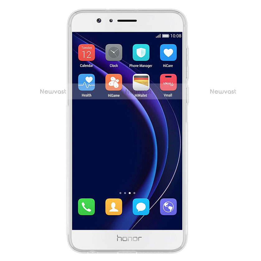 Ultra-thin Transparent TPU Soft Case T05 for Huawei Honor 8 Clear