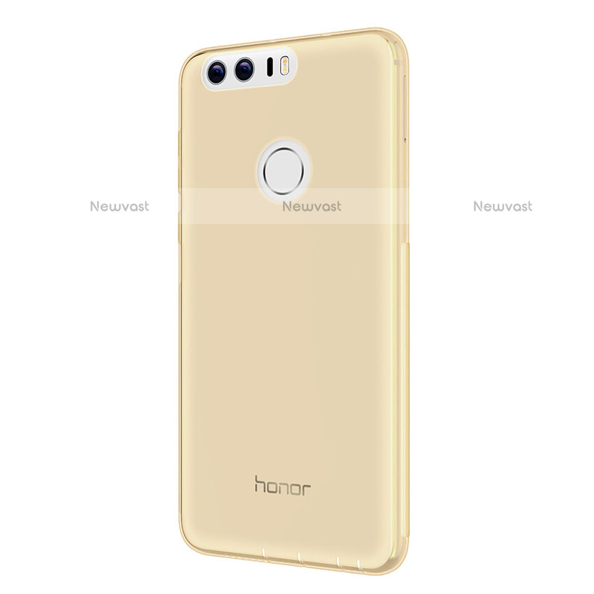 Ultra-thin Transparent TPU Soft Case T05 for Huawei Honor 8 Gray