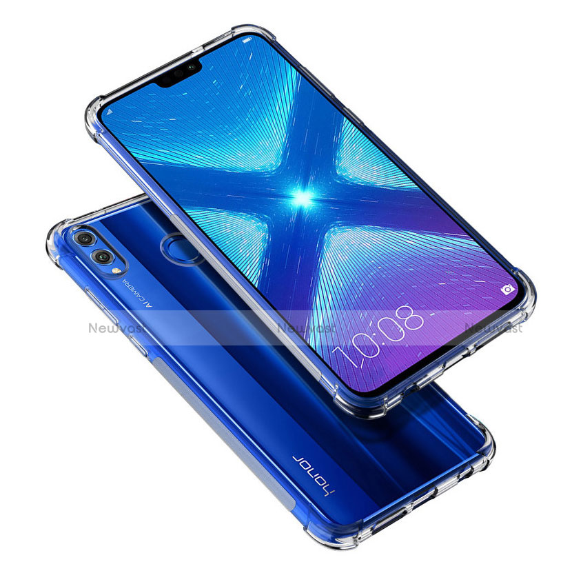 Ultra-thin Transparent TPU Soft Case T05 for Huawei Honor 8X Clear