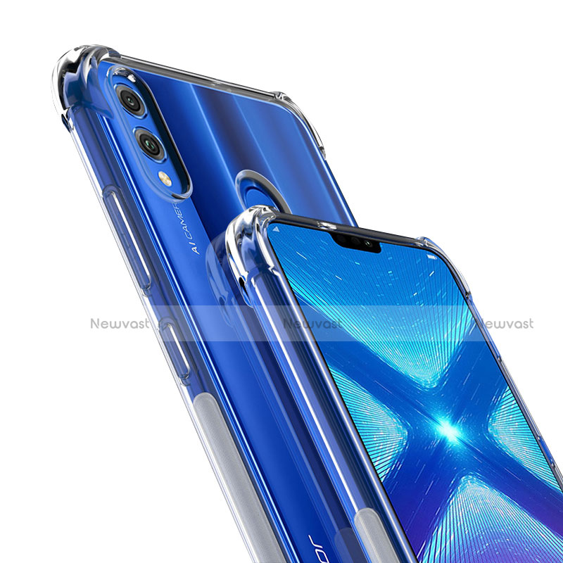 Ultra-thin Transparent TPU Soft Case T05 for Huawei Honor 8X Clear