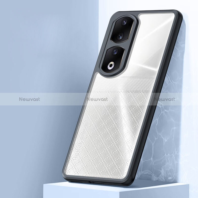 Ultra-thin Transparent TPU Soft Case T05 for Huawei Honor 90 Pro 5G Black