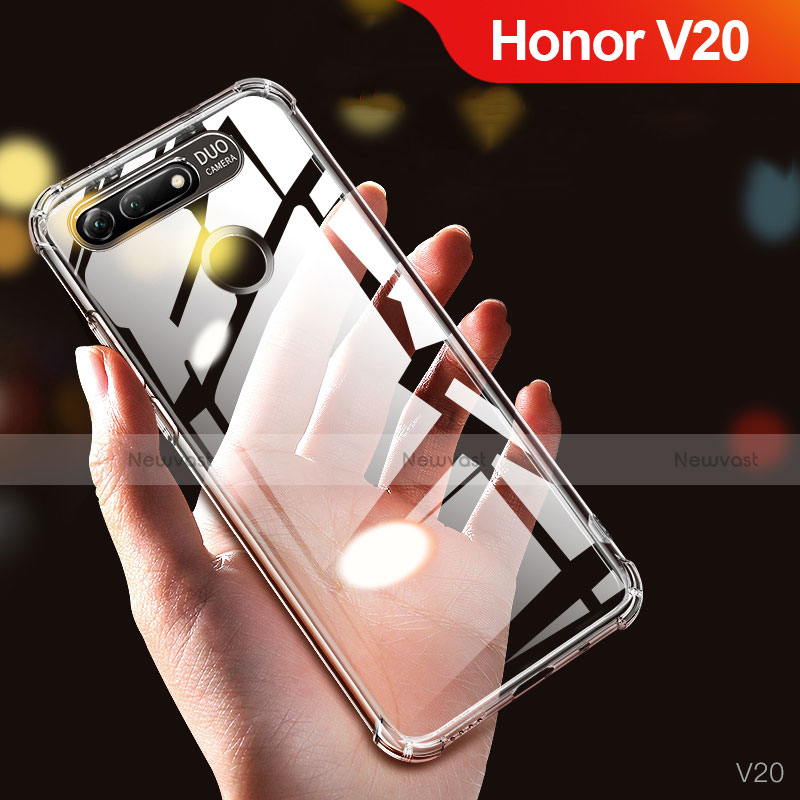 Ultra-thin Transparent TPU Soft Case T05 for Huawei Honor V20 Clear