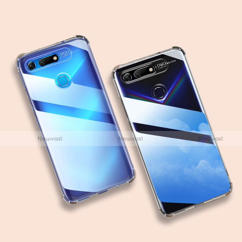 Ultra-thin Transparent TPU Soft Case T05 for Huawei Honor V20 Clear