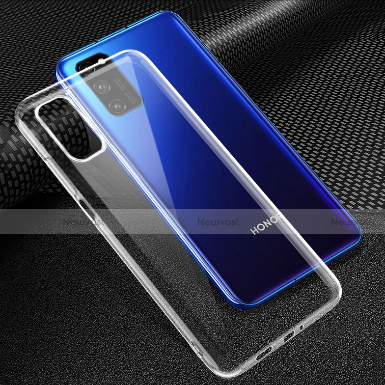 Ultra-thin Transparent TPU Soft Case T05 for Huawei Honor V30 Pro 5G Clear