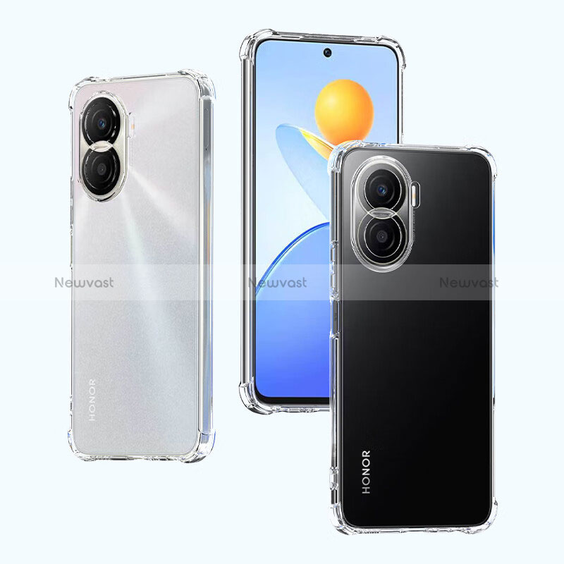 Ultra-thin Transparent TPU Soft Case T05 for Huawei Honor X40i 5G Clear