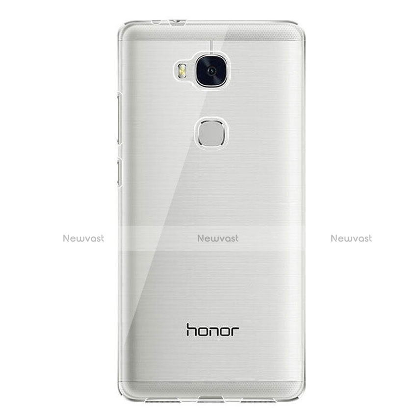 Ultra-thin Transparent TPU Soft Case T05 for Huawei Honor X5 Clear