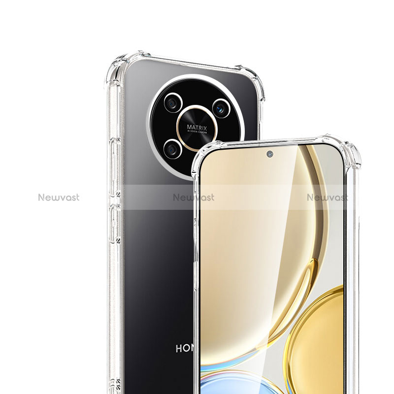 Ultra-thin Transparent TPU Soft Case T05 for Huawei Honor X9 5G Clear