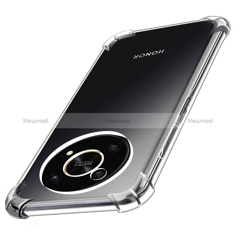 Ultra-thin Transparent TPU Soft Case T05 for Huawei Honor X9 5G Clear