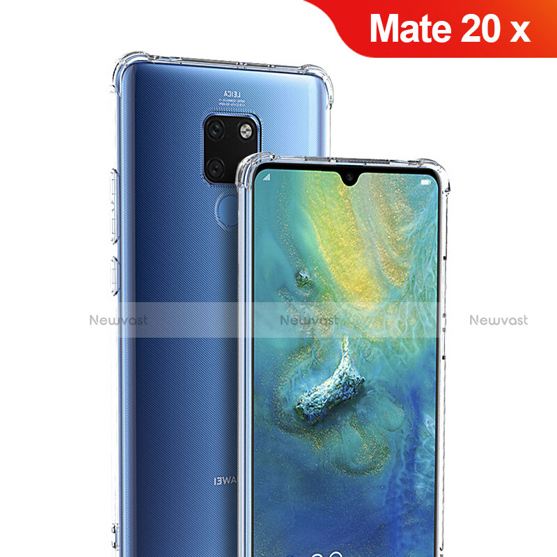 Ultra-thin Transparent TPU Soft Case T05 for Huawei Mate 20 X 5G Clear