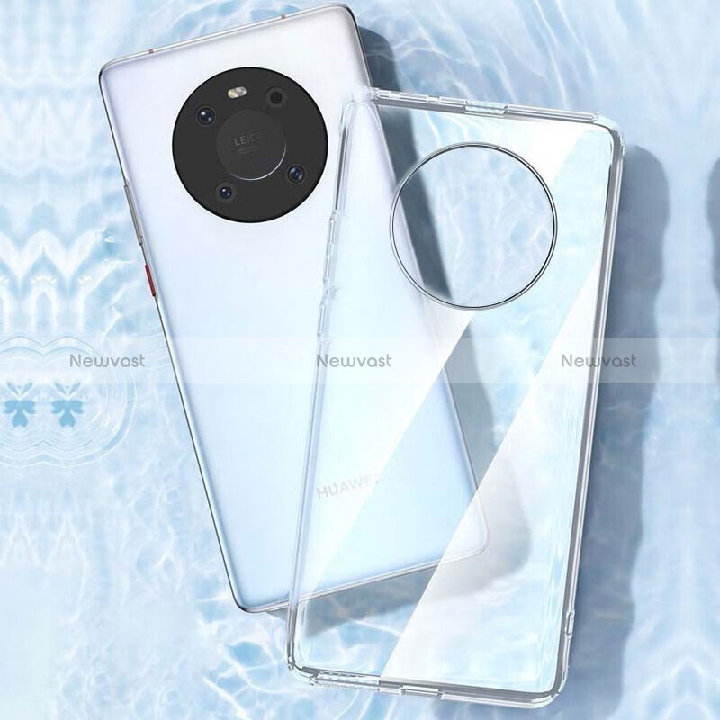 Ultra-thin Transparent TPU Soft Case T05 for Huawei Mate 40 Pro Clear