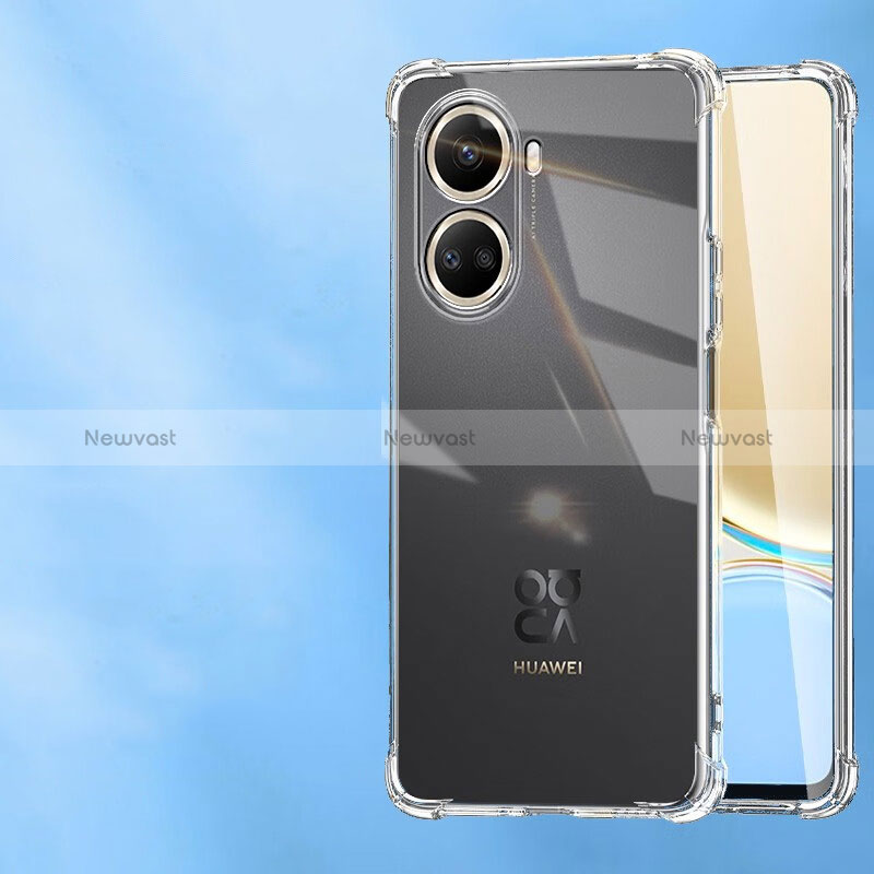 Ultra-thin Transparent TPU Soft Case T05 for Huawei Nova 10 SE Clear