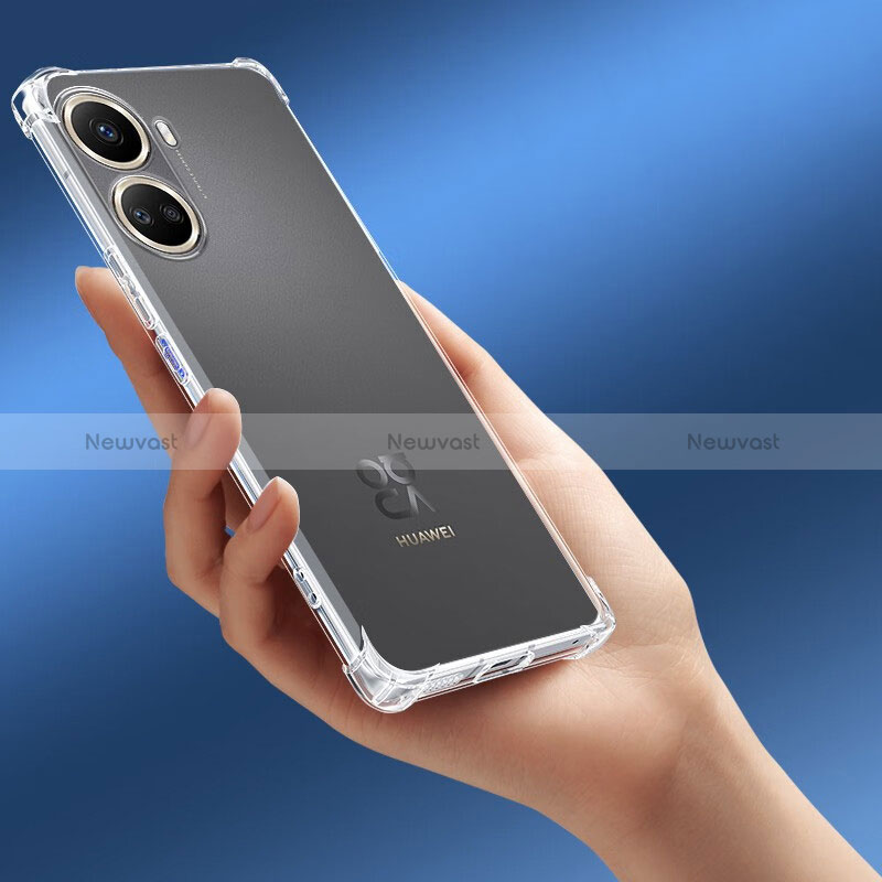 Ultra-thin Transparent TPU Soft Case T05 for Huawei Nova 10 SE Clear