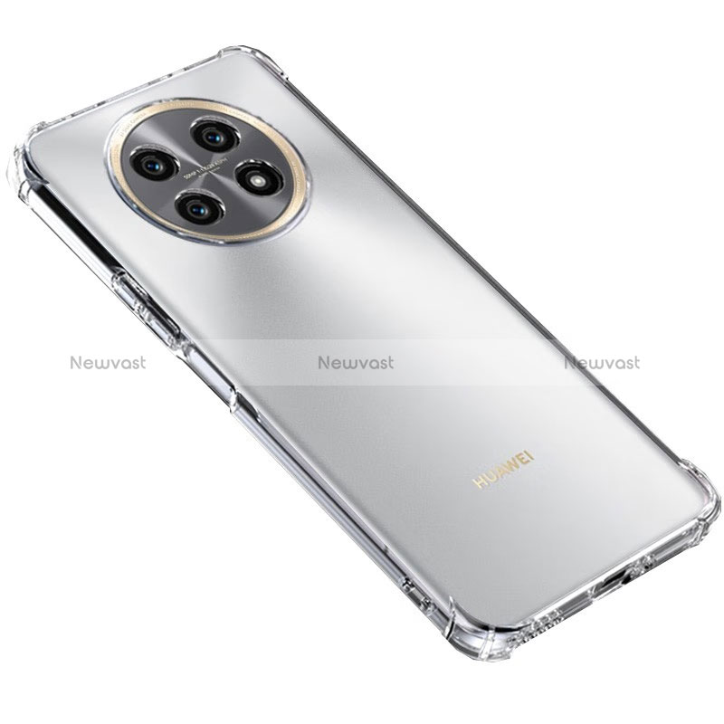 Ultra-thin Transparent TPU Soft Case T05 for Huawei Nova Y91 Clear