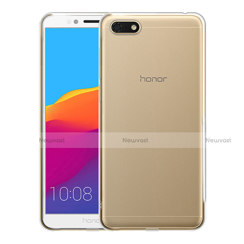 Ultra-thin Transparent TPU Soft Case T05 for Huawei Y5 (2018) Clear