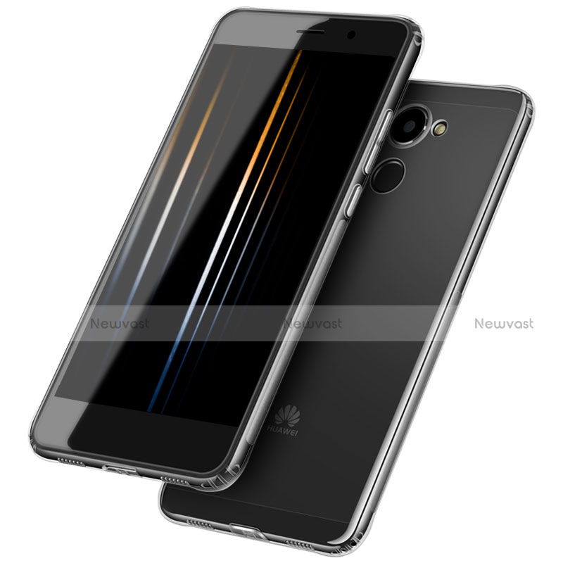 Ultra-thin Transparent TPU Soft Case T05 for Huawei Y7 Prime Clear