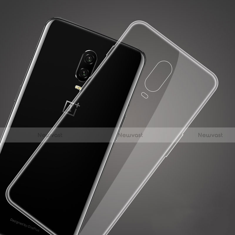 Ultra-thin Transparent TPU Soft Case T05 for OnePlus 6T Clear