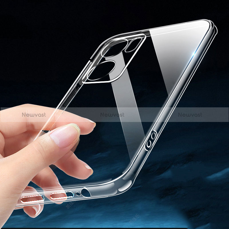 Ultra-thin Transparent TPU Soft Case T05 for OnePlus Nord CE 2 5G Clear