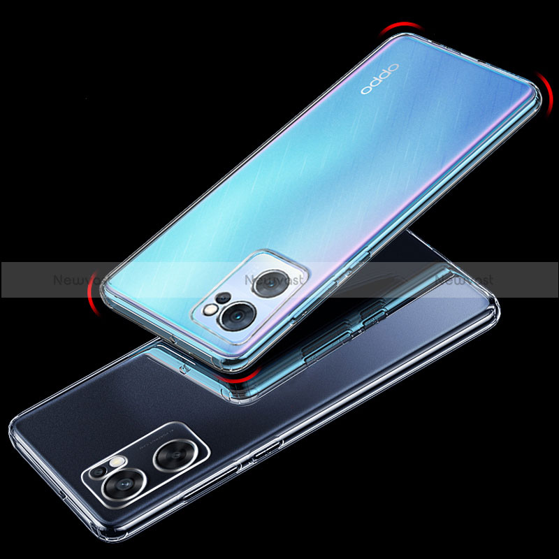 Ultra-thin Transparent TPU Soft Case T05 for Oppo Find X5 Lite 5G Clear