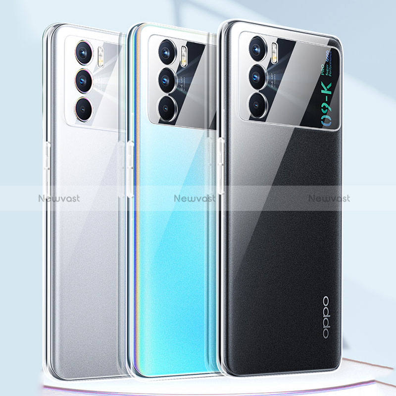 Ultra-thin Transparent TPU Soft Case T05 for Oppo K9 Pro 5G Clear