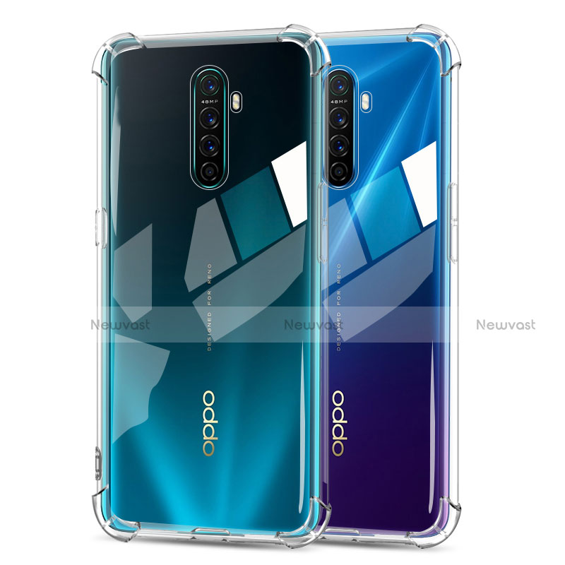 Ultra-thin Transparent TPU Soft Case T05 for Oppo Reno Ace Clear