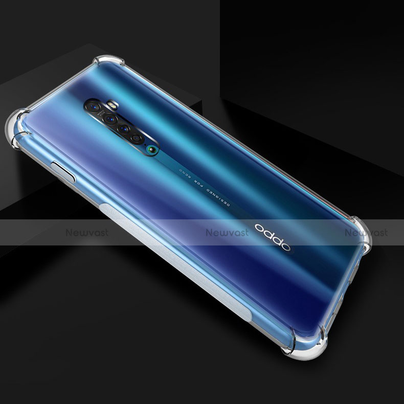 Ultra-thin Transparent TPU Soft Case T05 for Oppo Reno2 Clear