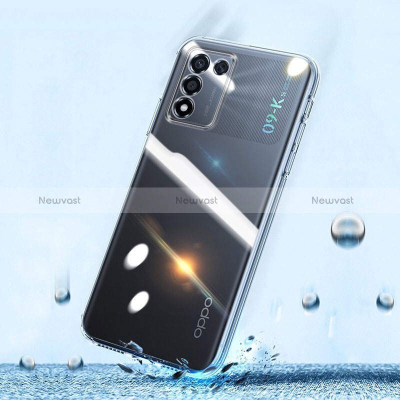 Ultra-thin Transparent TPU Soft Case T05 for Realme Q3s 5G Clear