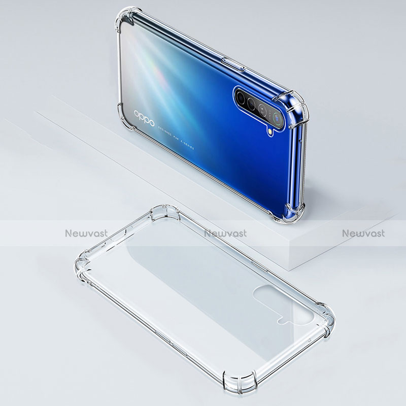 Ultra-thin Transparent TPU Soft Case T05 for Realme XT Clear