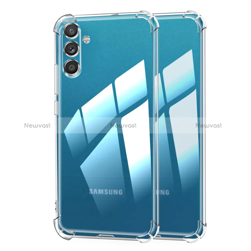 Ultra-thin Transparent TPU Soft Case T05 for Samsung Galaxy A04s Clear