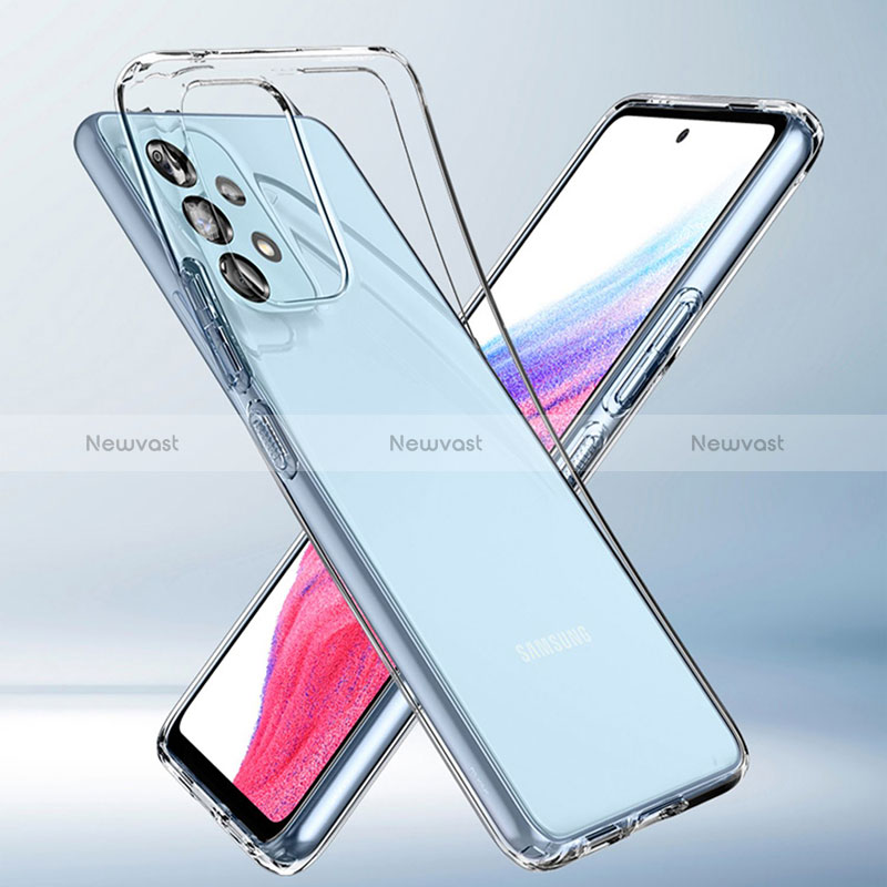 Ultra-thin Transparent TPU Soft Case T05 for Samsung Galaxy A52 4G Clear