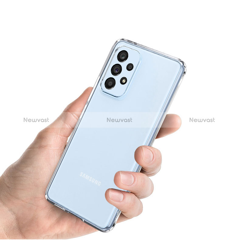 Ultra-thin Transparent TPU Soft Case T05 for Samsung Galaxy A52 5G Clear