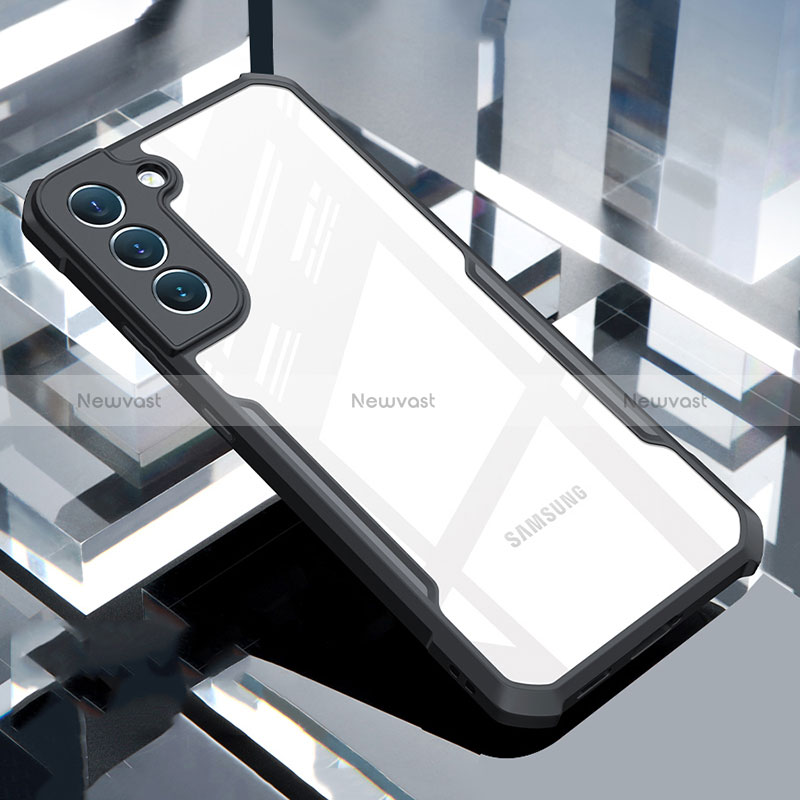 Ultra-thin Transparent TPU Soft Case T05 for Samsung Galaxy S24 5G Black