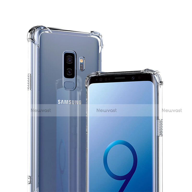 Ultra-thin Transparent TPU Soft Case T05 for Samsung Galaxy S9 Plus Clear