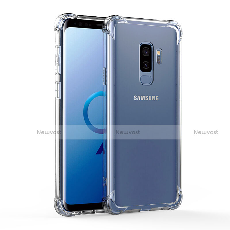 Ultra-thin Transparent TPU Soft Case T05 for Samsung Galaxy S9 Plus Clear