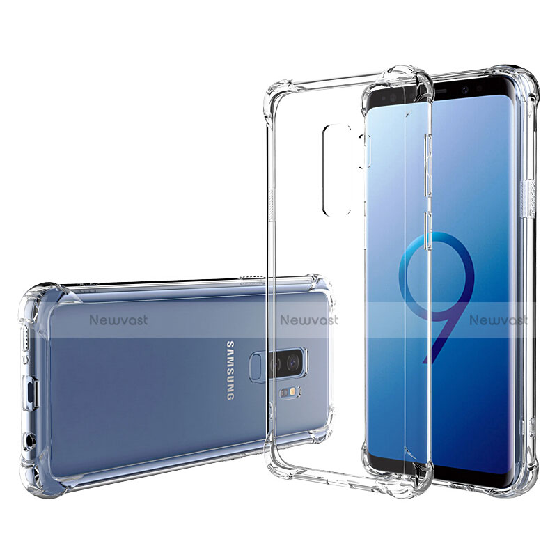 Ultra-thin Transparent TPU Soft Case T05 for Samsung Galaxy S9 Plus Clear