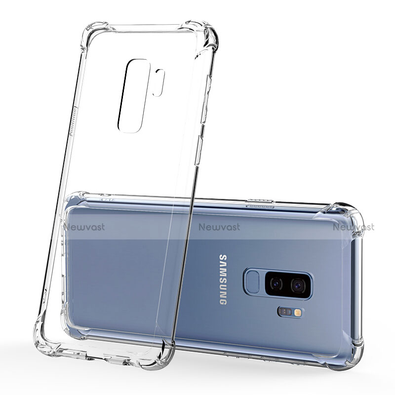 Ultra-thin Transparent TPU Soft Case T05 for Samsung Galaxy S9 Plus Clear