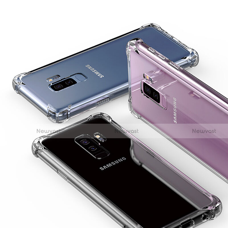 Ultra-thin Transparent TPU Soft Case T05 for Samsung Galaxy S9 Plus Clear