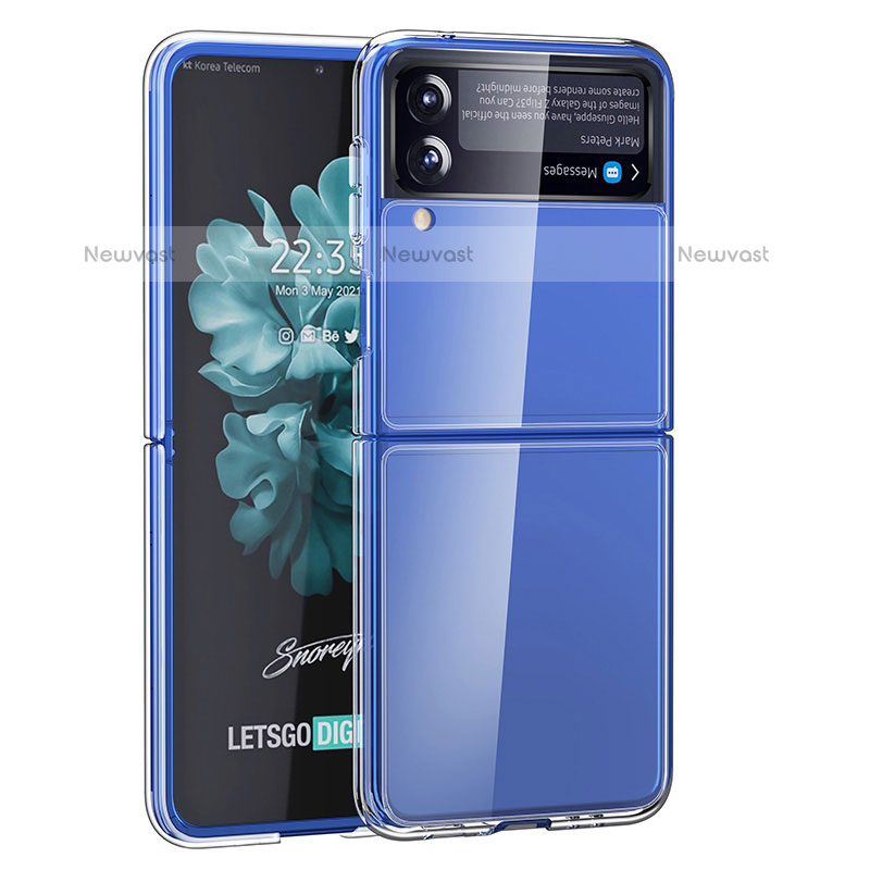 Ultra-thin Transparent TPU Soft Case T05 for Samsung Galaxy Z Flip3 5G Clear