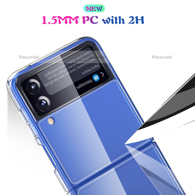 Ultra-thin Transparent TPU Soft Case T05 for Samsung Galaxy Z Flip3 5G Clear